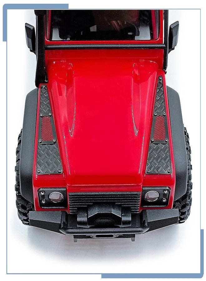 مجموعة ألواح تزيينية جانبية وغطاء محرك معدني من زوليكار RC، مُخصصة لسيارات TRX4M Defender بمقياس 1/18، وملحقات سيارات الزحف التي تعمل بالتحكم عن بعد. - Image 2